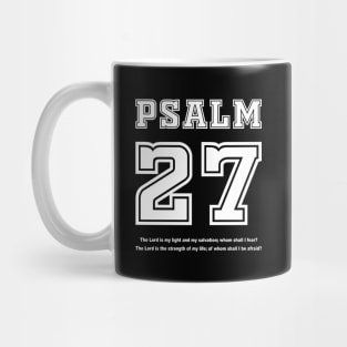 Psalm 27 Bible Verse for Strength Mug